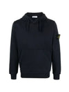 Wappen Patch Hoodie Dark Navy - STONE ISLAND - BALAAN 1