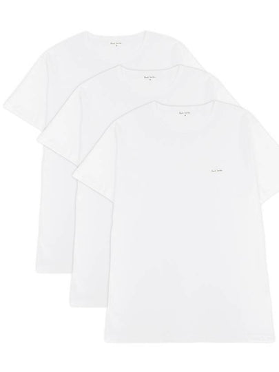 Logo 3 Pack Short Sleeve T-Shirt White - PAUL SMITH - BALAAN 2