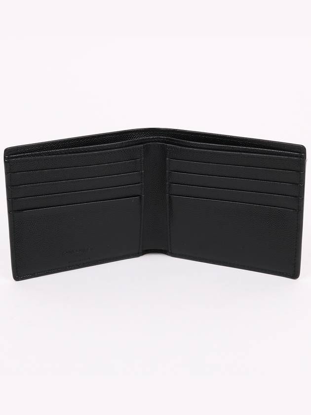 Black Classic Logo Men s Bicycle Wallet 396307 - SAINT LAURENT - BALAAN 8