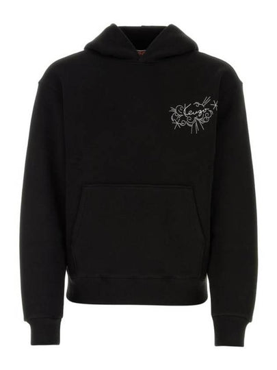 Star Tiger Embroidery Hoodie Black - KENZO - BALAAN 2