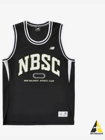 Uni NBSC Mesh Sleeveless 19 Black - NEW BALANCE - BALAAN 1