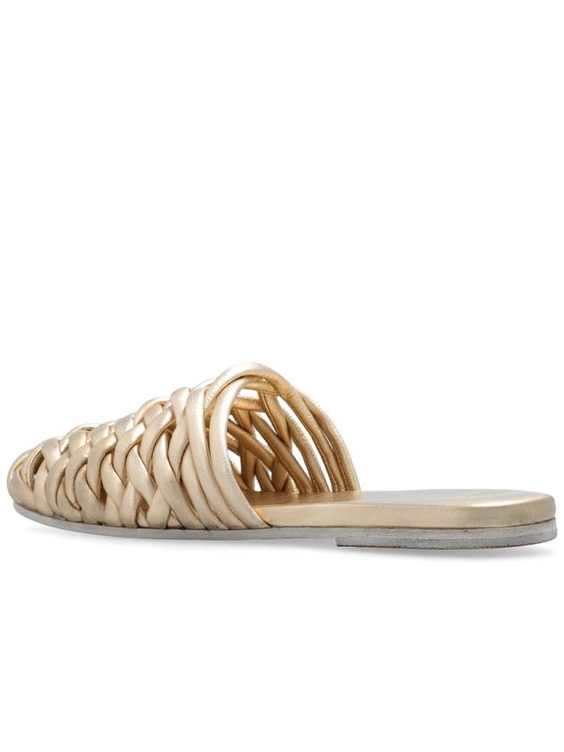 Marsell ‘Steccoblocco’ Slides, Women's, Gold - MARSELL - BALAAN 5