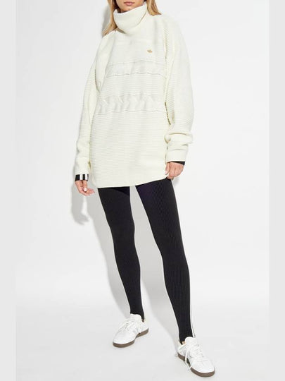 ADIDAS Originals Turtleneck With Logo, Women's, White - ADIDAS ORIGINALS - BALAAN 2