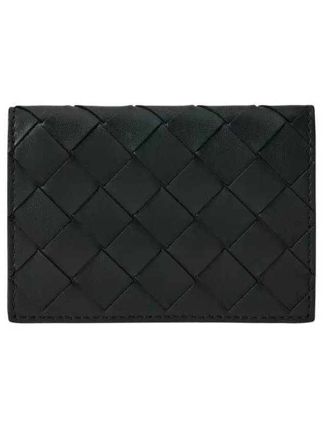 Intrecciato Card Wallet Black - BOTTEGA VENETA - BALAAN 2