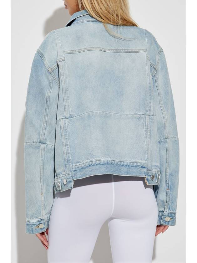 VETEMENTS Denim Jacket, Women's, Light Blue - VETEMENTS - BALAAN 4