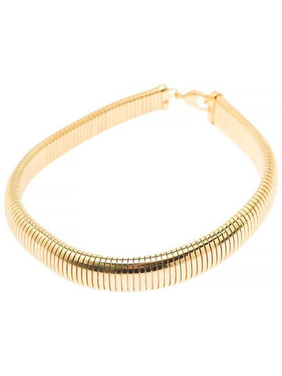 'Cleo' Necklace With Clasp Fastening In 18K Gold Plated Bronze Woman - FEDERICA TOSI - BALAAN 2