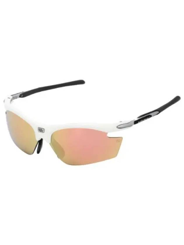 Rydon Slim White Gloss Multilaser Gold Sunglasses Glasses - RUDYPROJECT - BALAAN 1