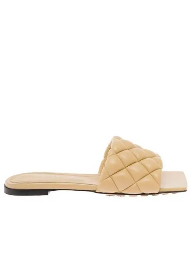 Padded Quilted Slippers Cane Sugar - BOTTEGA VENETA - BALAAN 2