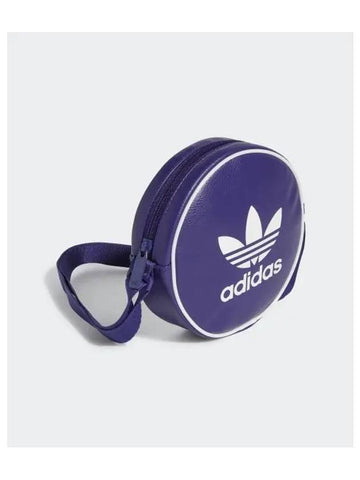 Adicolor Classic Round Cross Bag Collegiate Purple - ADIDAS - BALAAN 1