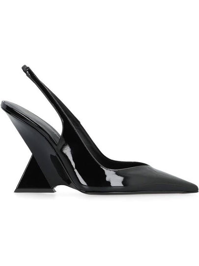 The Attico Cheope Patent Leather Slingback Pumps - THE ATTICO - BALAAN 2