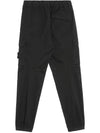 Wappen Patch Cargo Track Pants Black - STONE ISLAND - BALAAN 4