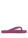 Rubber Flip Flop Purple - ISABEL MARANT - BALAAN 6