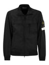 Garment Dyed Crinkle Reps R Nylon Jacket Black - STONE ISLAND - BALAAN 2