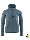 Sigin Hooded Zip Woman Whistle Blue 20679W21 667 - KLATTERMUSEN - BALAAN 2