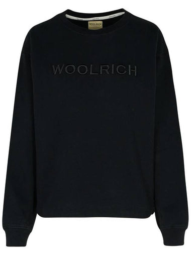 Woolrich Black Cotton Sweatshirt - WOOLRICH - BALAAN 1