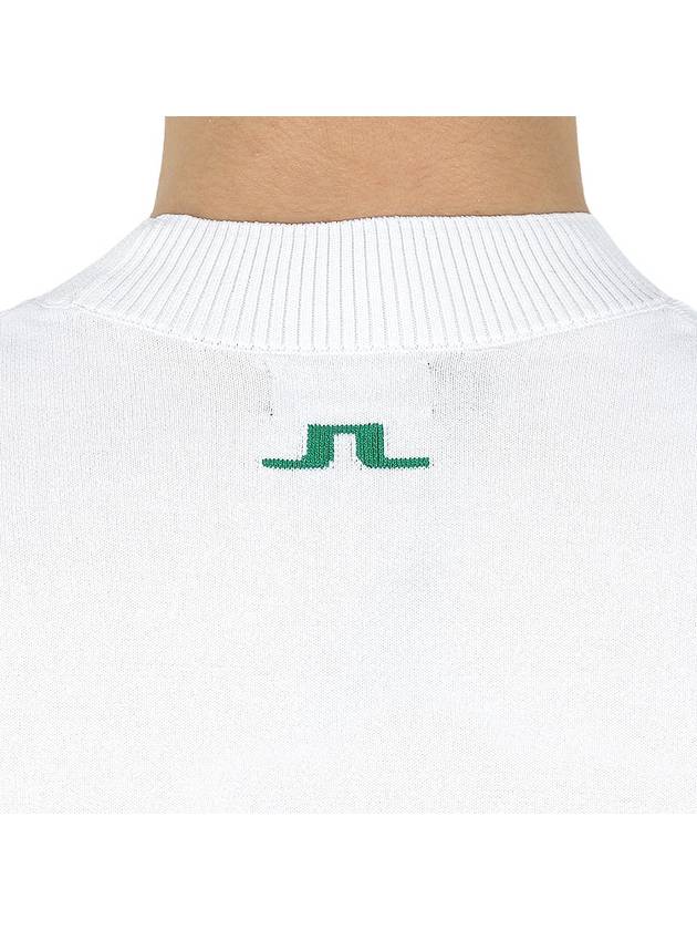 Golf Gus Crew Neck Knit Top White - J.LINDEBERG - BALAAN 9