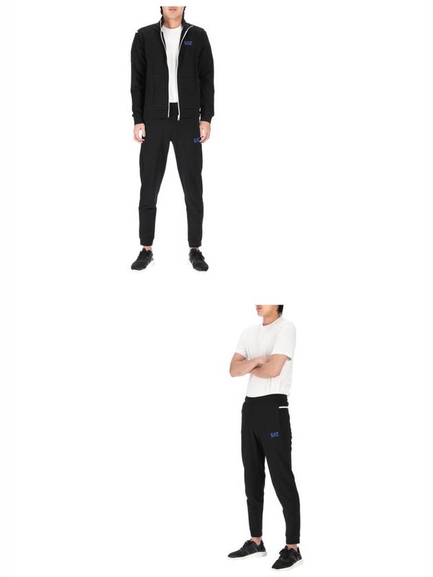 Men's Visibility Regular Fit Tracksuit Black - EMPORIO ARMANI - BALAAN 5