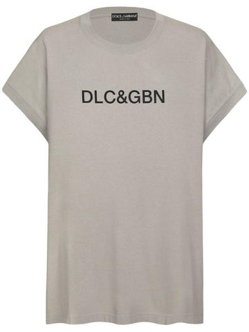 logo print t-shirt G8RF8TG7M3O - DOLCE&GABBANA - BALAAN 1