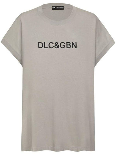 logo print t-shirt G8RF8TG7M3O - DOLCE&GABBANA - BALAAN 1