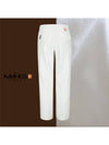 Pants White MEN Orange Label Brushed Bonding Stretch Pants Homme GPM7086 - MAHES - BALAAN 2