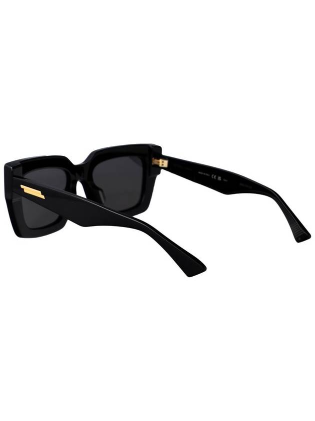 Bold Square Sunglasses Black - BOTTEGA VENETA - BALAAN 5