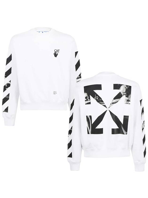 Caravaggio Arrow Sweatshirt White - OFF WHITE - BALAAN 2