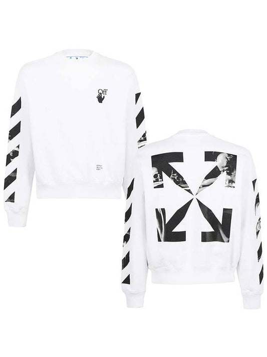 Caravaggio Arrow Sweatshirt White - OFF WHITE - BALAAN.