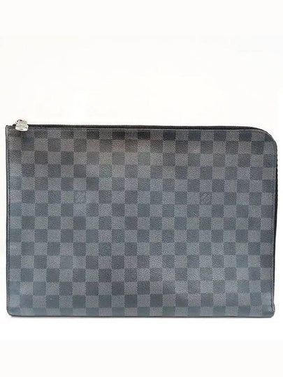 N64437 Damier Graphite Canvas Pochette Jour GM Clutch - LOUIS VUITTON - BALAAN 2