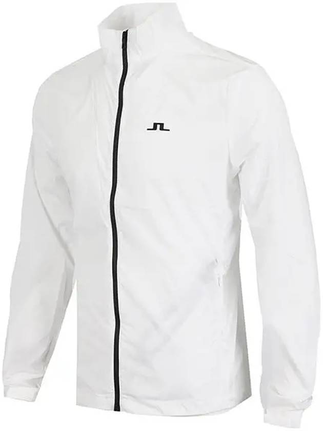 Ash Light Packable Windbreaker White - J.LINDEBERG - BALAAN 3