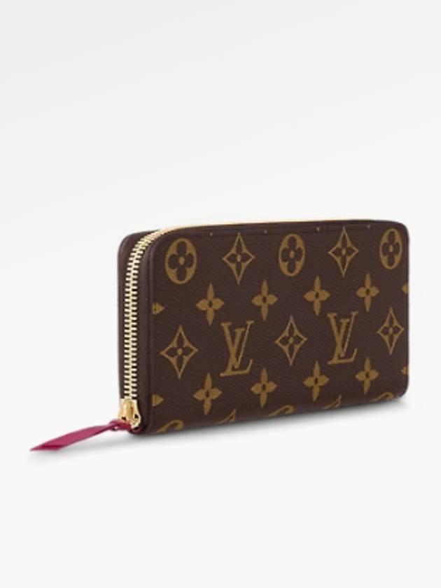 Clemence Wallet Monogram Fuchsia - LOUIS VUITTON - BALAAN 10