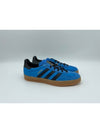 Gazelle Indoor Nylon Low Top Sneakers Bright Blue - ADIDAS - BALAAN 2