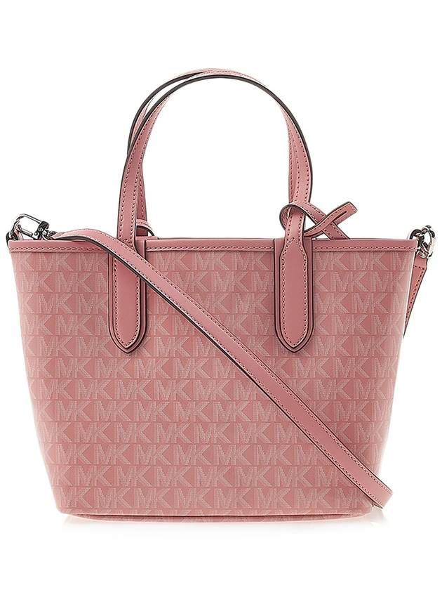 Eliza Extra Small Logo Tote Bag Pink - MICHAEL KORS - BALAAN 5