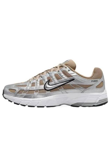 P 6000 Low-Top Sneakers Anthracite Khaki - NIKE - BALAAN 1