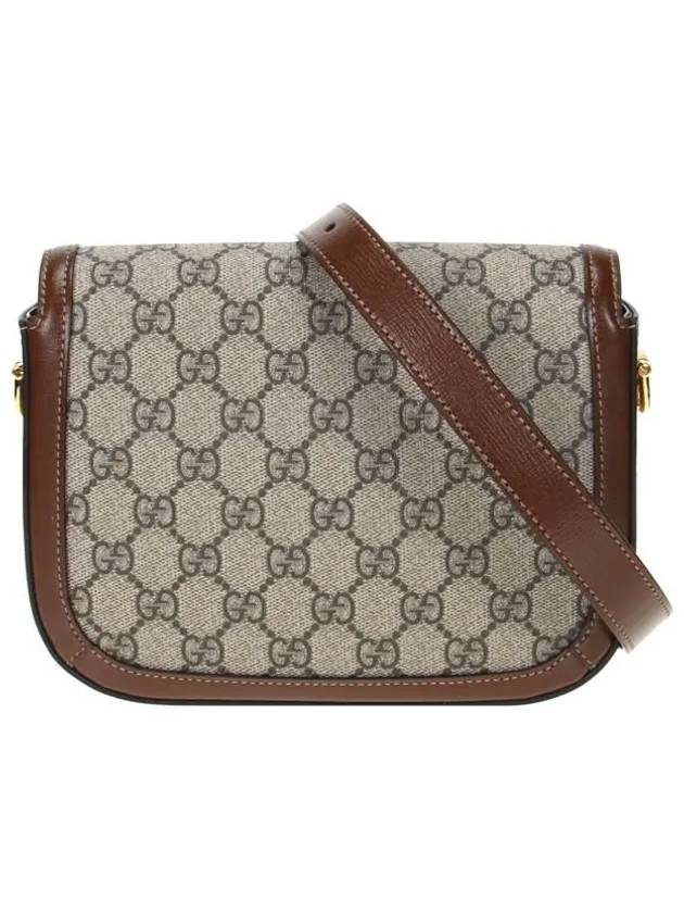 Horsebit 1955 GG Supreme Canvas Mini Bag Beige Ebony - GUCCI - BALAAN 5