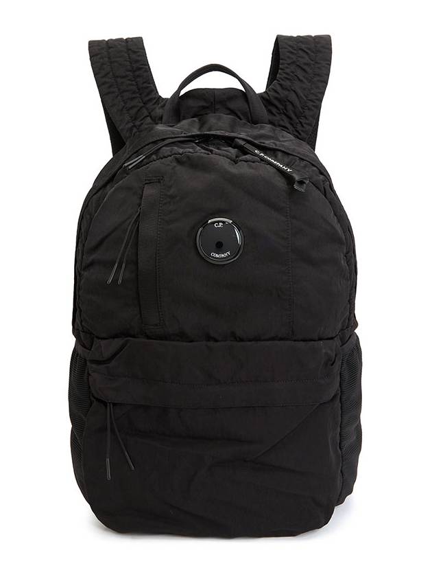 Lens detail backpack black - CP COMPANY - BALAAN 2