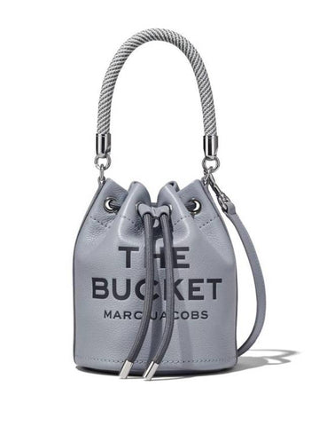 The Leather Bucket Bag Grey - MARC JACOBS - BALAAN 1