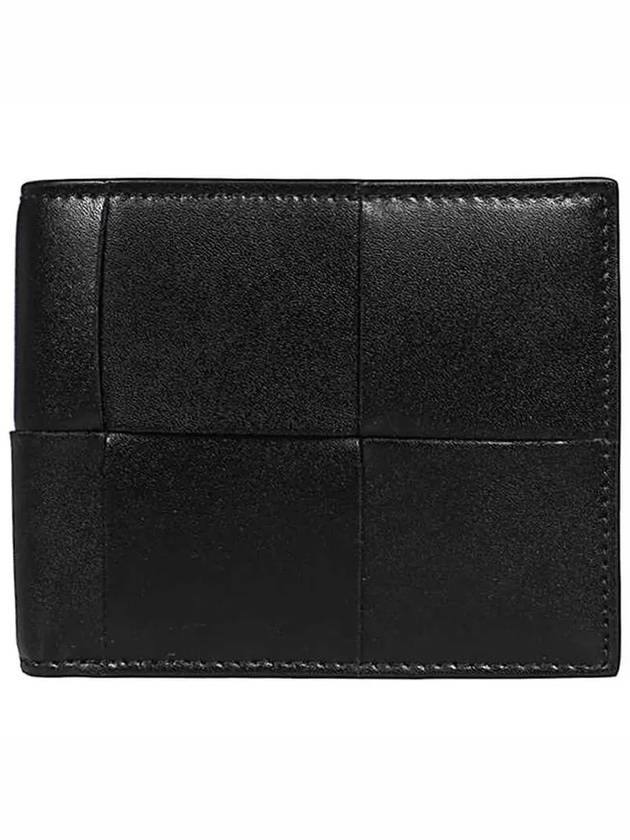 Intrecciato Cassette Half Wallet Black - BOTTEGA VENETA - BALAAN 2