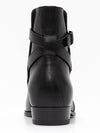 Wyatt Jodhpur Smooth Leather Angle Boots Black - SAINT LAURENT - BALAAN.