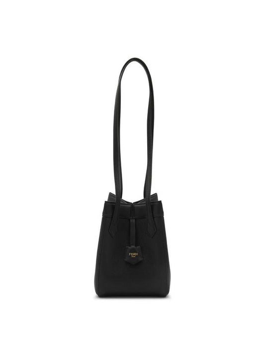 Origami Small Shoulder Bag Black - FENDI - BALAAN 1