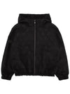 Kids Logo Jacquard Hooded Jacket 1A000 87 595HQ 999 - MONCLER - BALAAN 2