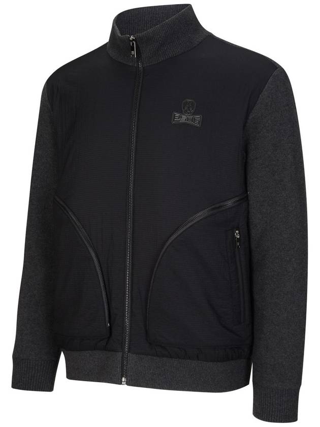 Zipper pocket windproof cardigan BK - PASSARDI - BALAAN 2