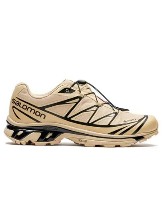 XT 6 Gore-Tex Low Top Sneakers Black Beige - SALOMON - BALAAN 2