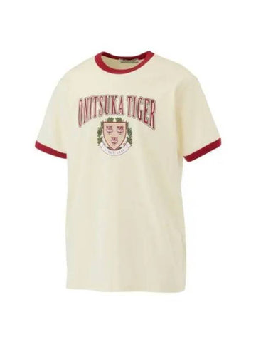 Onitsuka Tiger Graphic Ringer Short Sleeve T Shirt 2183B374 700 - ONITSUKA TIGER - BALAAN 1