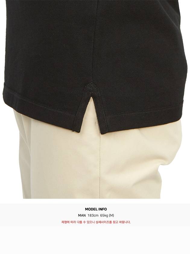 Men's Collar Long Sleeve TShirt MD170H BLACK - ALLSAINTS - BALAAN 10
