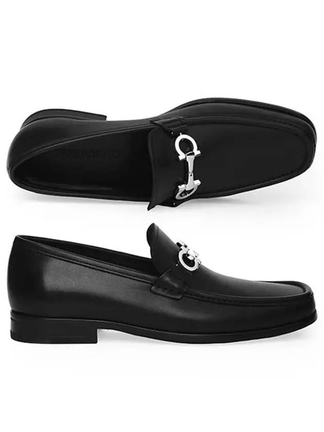 Chris Gancini Reversible Loafers Black - SALVATORE FERRAGAMO - BALAAN 2