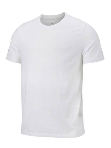 Men's Park 20 Swoosh Short Sleeve T-Shirt White - NIKE - BALAAN 1