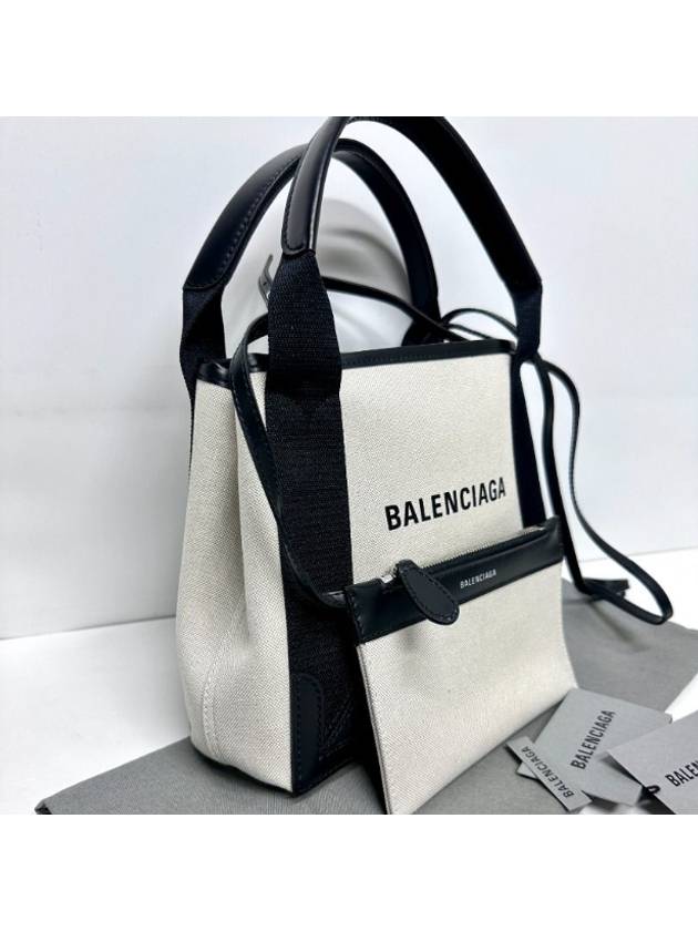 Cabas XS Tote Bag Black Beige - BALENCIAGA - BALAAN 4