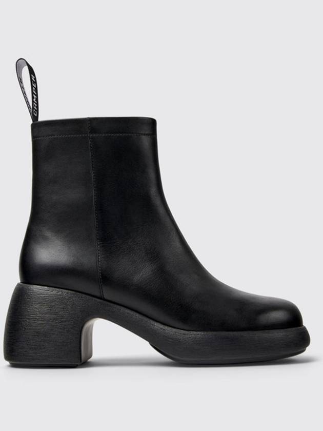 Thelma Leather Middle Boots Black - CAMPER - BALAAN 2