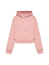 Embroidered Logo Hoodie Pink - MARNI - BALAAN 1