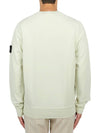 Wappen Patch Garment Dyed Sweatshirt Pistachio - STONE ISLAND - BALAAN 4